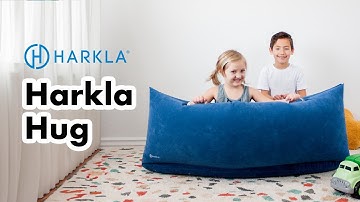 Harkla Hug in Action! - Inflatable Sensory Pea Pod for Autism, ADHD and Sensory Kiddos