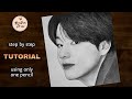 How to draw BTS V step by step 💜 BTS Drawing Tutorials - 2 YouCanDraw