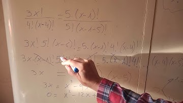 Ecuaciones con Números Combinatorios