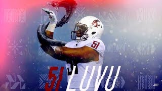NFL Draft Sleeper || Washington State LB Frankie Luvu Career Highlights ᴴᴰ