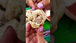 Street style Momo | Chicken ?❤️ Best momos | street food shorts short youtubeshorts shortvideo