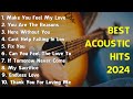 Top Acoustic Playlist 2024 📀 Latest Cover Songs Acoustic 📀 English Romantic Songs Melodies