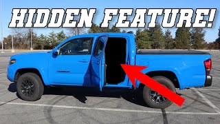 3 SECRECT TACOMA FEATURES! YOU DIDNT KNOW THIS!