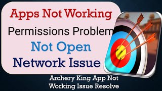 How To Fix Archery King App not working | Not Open | Space Issue | Network & Permissions Issue screenshot 1