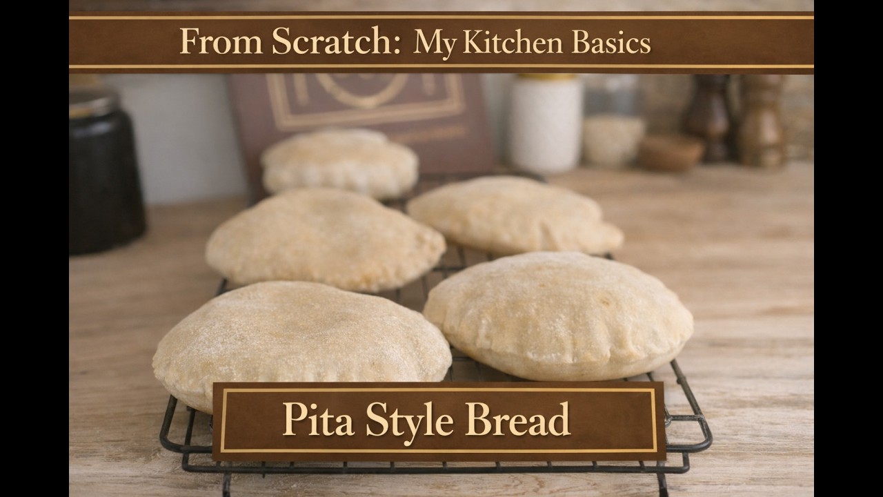 Super Easy Homemade Pita Bread!