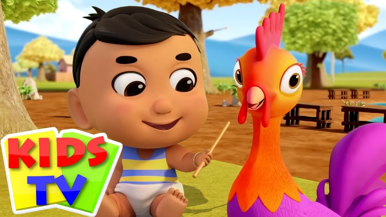 कुकडू कू, Kukdoo Koo Kids Song, Titli Udi + More Cartoon Song & Nursery Rhymes For Kids