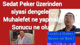 Sedat Peker üzerinden siyasi dengeler Muhalefet ne yapmalı Sonucu ne olur