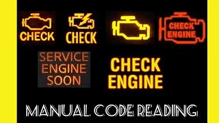 HOW TO READ CHECK ENGINE CODE ON HONDA CIVIC 96 TO 2000 WITHOUT SCANNER?