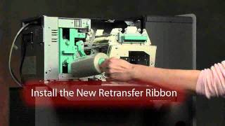 Changing the Rimage Everest 600 Retransfer Ribbon | Legend CPS