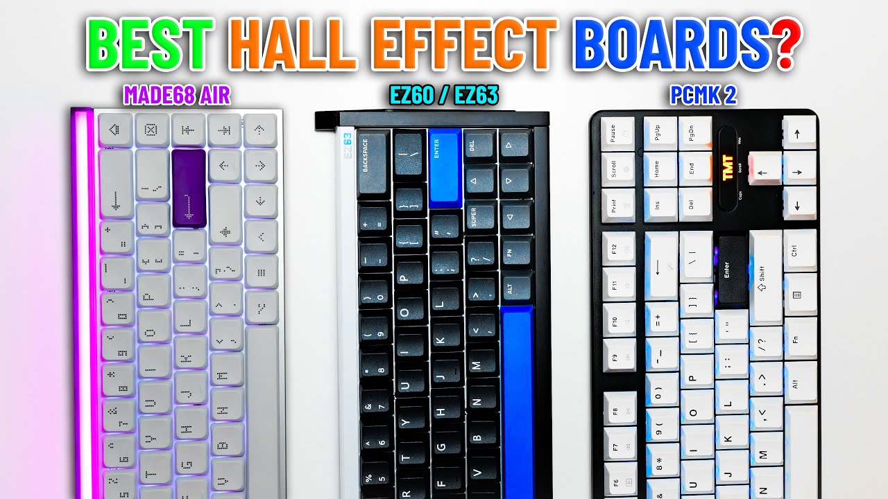 So sánh các bàn phím Hall Effect và custom cao cấp năm 2026
