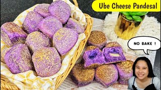 without OVEN Ube Cheese Pandesal na pweding gawin sa bahay! by Kusina chef 8,043 views 3 months ago 12 minutes, 21 seconds