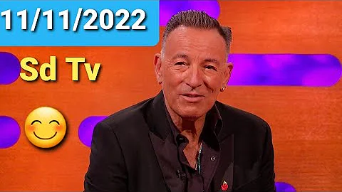 Graham Norton Show 11/11/2022 Bruce Springsteen, A...