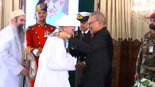 Bohra community&rsquo;s spritual leader conferred with Nishan-e-Pakistan