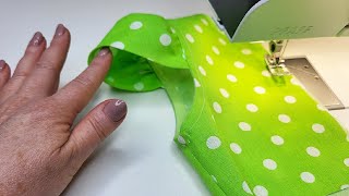 ⭐ Great tip for sewing a lantern sleeve (no pattern)