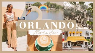 ORLANDO VLOG | our favorite local eats, coffee, & Central Florida gems to explore!