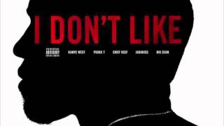 I Don't Like - Kanye West (Feat. Pusha T, Chief Keef, Jadakiss, Big Sean) [Explicit] CDQ Resimi