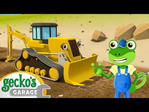 Let's Construct & Build Song | Gecko's Garage Songs｜Kids Songs｜Trucks for Kids