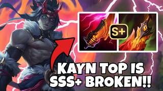 KAYN TOP IS SSS+ BROKEN