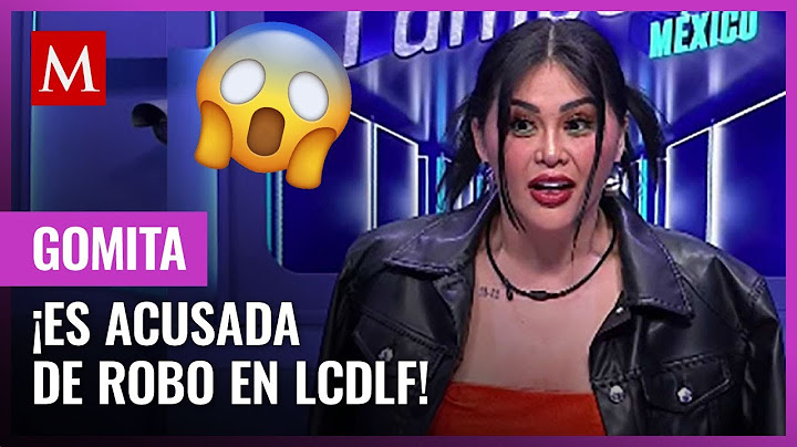 Acusan a Gomita de quedarse con una blusa de perlas de Gala Montes