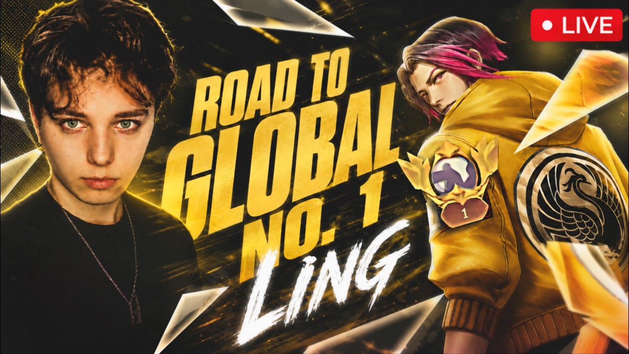 🔴Top 1 EU Jgl(road to Global 1 Ling) | Live Mobile Legends !commands #mlbb #mobilelegendsbangbang