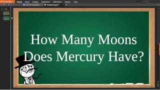 How Many Moons Does Mercury Have