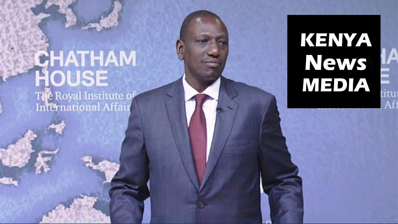 DP WILLIAM RUTO WILL NOT ANSWER DAVID MURATHE!!! newspaper mockup