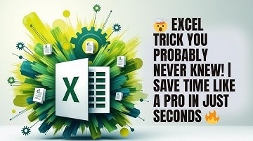 🤯 Excel Trick You Probably NEVER Knew! | Save Time Like a Pro in Just Seconds 🔥