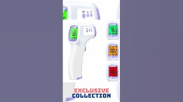 Digital Infrared Thermometer Forehead Body Non-Contact Fever Thermometers Or Medical Portable Fin...