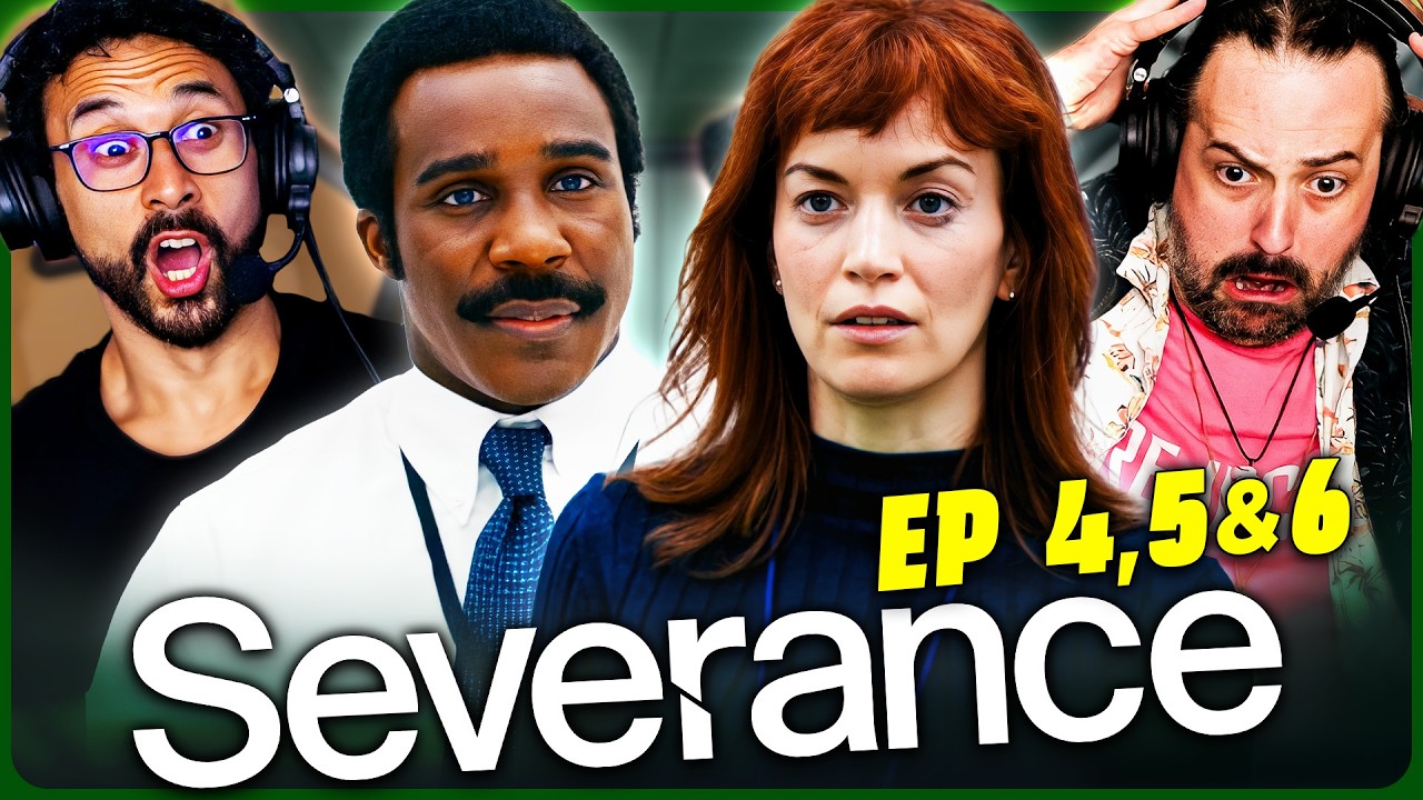 SEVERANCE SEASON 1 Episode 4, 5, & 6 REACTION!! Apple TV+ | Adam Scott | Tramell Tillman