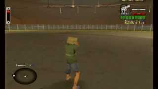 GTA San Andreas hud.txd mod: crosshair + radar disc[DL]