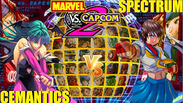 Marvel vs Capcom 2: SPECTRUMSTARK vs CEMANTICS