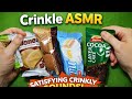 ✨ Ultimate Crinkle ASMR 🎧 | Super Satisfying Crunchy Sounds 😌💛✨