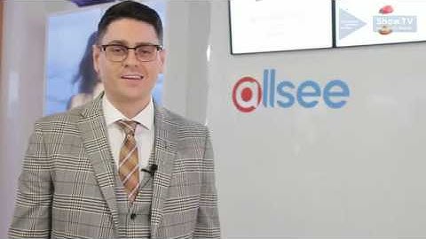 Allsee Shows Digital Signage Solutions Including Rod Powered Displays and Curved OLED at ISE 2020