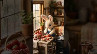 Mouse prepares Strawberry jam #cinematic #facts #aivideo
