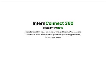 InternConnect 360 - Al-Based Internship Recommendation Engine for PM Internship Scheme