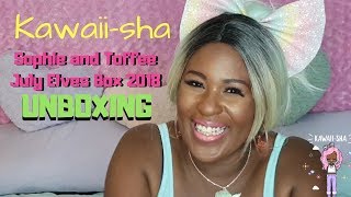 Kawaii-Sha Sophie And Toffee July Elves Box 2018 Unboxing