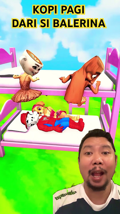 KOPI PAGI DARI SI BALERINA!!!?? #funny #cartoon #animation #trending #shortsfeed