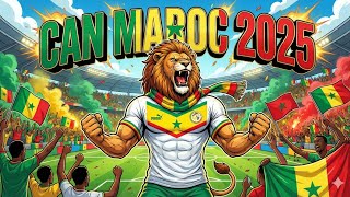 Teranga : aller les lion Can Maroc 2025 🦁🔥🇸🇳 clips officiel