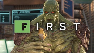 12 Minutes of Injustice 2 Swamp Thing Gameplay (1080p 60fps) - IGN First