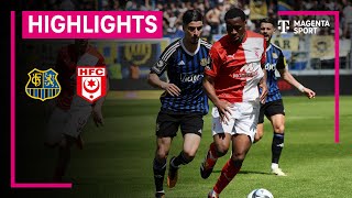 1 Fc Saarbrücken - Hallescher Fc Highlights 3 Liga Magenta Sport