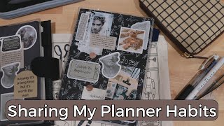 Building a Planner Habit for Productivity | Sharing my Planner Habits