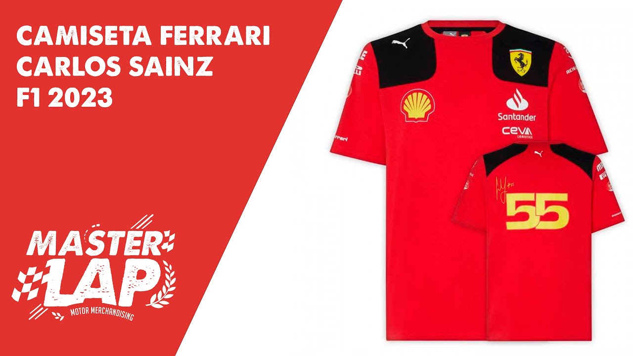 Scuderia Ferrari - Camiseta del equipo 2023, color rojo