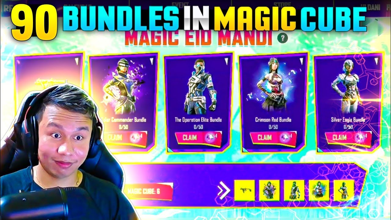 Magic Cube Mandi Event Free Fire | All Magic Cube Bundles Return| Magic Eid Mandi Free Fire Pakistan