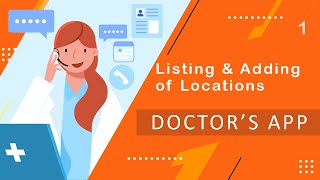 01 Doctor app | Listing and Adding of locations - handling the basic CRUD of Location screenshot 2