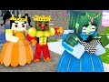 Monster school  baby zombie vs squid game doll poor princess   minecraft animation