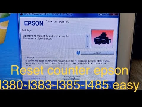 Hướng Dẫn Sử Dụng Phần Mềm Reset Bộ Nhớ Máy In Epson L383