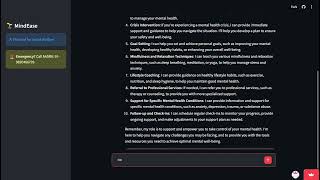 MindEase  First Aid Bot 5 days AI Agents Kaggle Google Capstone Project
