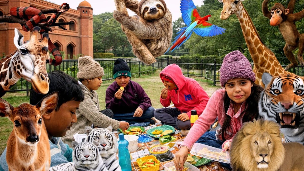 When Our Picnic Went Wild | Alipore Zoo, Kolkata| A Normal Picnic… Until This Happened