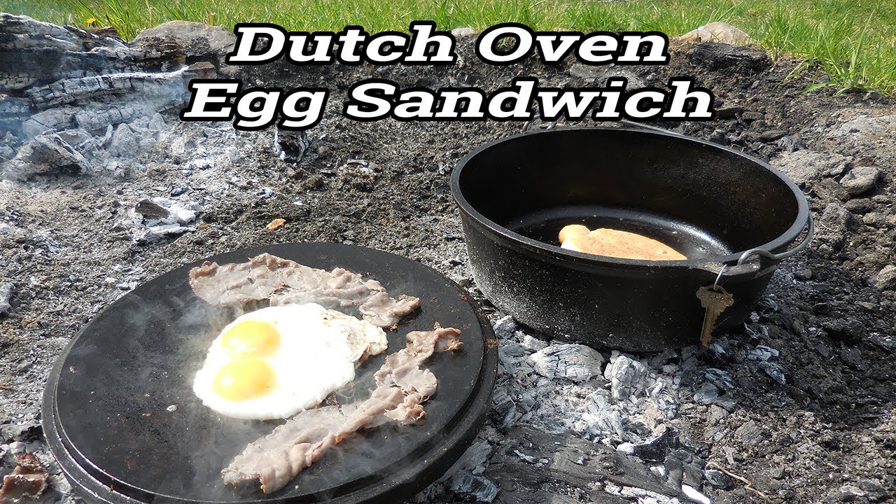 Dutch Oven Egg Sandwich YouTube