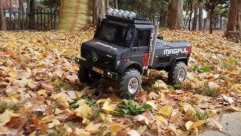 3D printed 1:10 RC Truck | Unimog Rally 4x4 | Trail Run | MST CFX-W | JKRC 3D Body